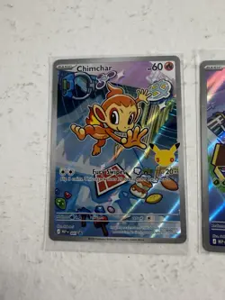 Pokemon First Partner Illustration Collection Series 1 Turtwig Chimchar Piplup - Image 2