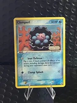 Clamperl Pokemon EX Legend Maker Stamped Reverse Holo 51/92 LP/NM - Image 1