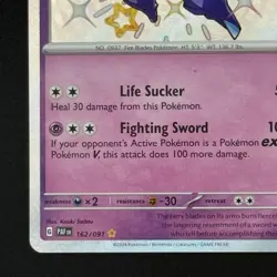 Pokemon TCG Ceruledge 162/091 SV: Paldean Fates Shiny Rare Holo - Image 4