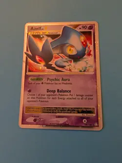 Pokemon Azelf LV.X 140/146 Ultra Rare Holo Legends Awakened 2008 LP/NM - Image 1