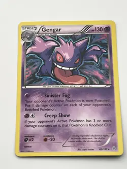 The Pokemon Company Pokemon TCG Gengar 60/162 Breakthrough Holo Stage 2 130HP - Image 1