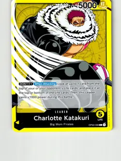 Charlotte Katakuri (099) OP03-099 Leader Pillars of Strength One Piece LP - Image 1
