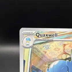 Quaxwell 207/193 Holo Illustration Rare Paldea Evolved Pokemon Card Near Mint LP - Image 3