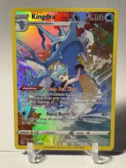 Pokemon TCG Kingdra Astral Radiance Holo Card TG03/TG30 Near Mint Condition - Image 1
