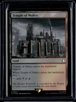 Temple of Malice - 307 - Foil - PIP - NM - MTG Magic the Gathering - Image 1