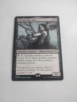 MTG Ghoulcaller Gisa Commander Masters Regular NM x1 - Image 1