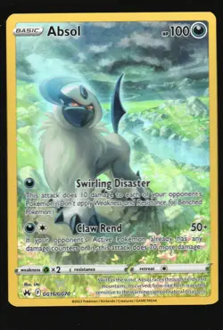 Pokemon Absol Crown Zenith: Galarian Gallery #GG16/GG70 NM - Image 1