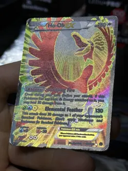 #2 Ho-Oh EX 121/122 XY Breakpoint 2016 Full Art Holo Rare Pokemon Card TCG - Image 5