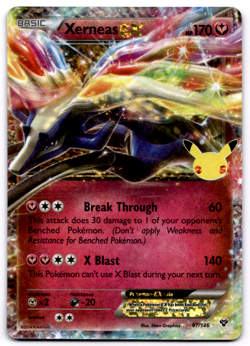 Xerneas Ex 97/146, Celebrations, Pokemon, NM - Image 1