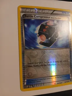 Battle Compressor Rev Holo XY Phantom Forces Pokemon LP Reverse 92/119 - Image 2