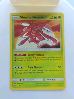 Shining Genesect 9/73 - Shining Legends - Rare Holo - Pokemon TCG - Image 1