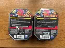 Pokemon TCG: Mega Charizard Y ex & X ex Tin Bundle | Brand New and Sealed - Image 2
