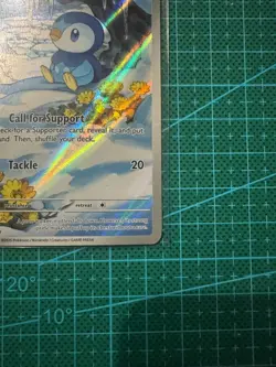 Pokemon TCG Piplup 98/94 Illustration Rare Mega Evolution Phantasmal Flames - Image 5