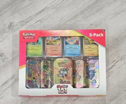 Pokemon Scarlet Violet 151 Mini Tins 5 Pack, Sealed, Costco - Image 1