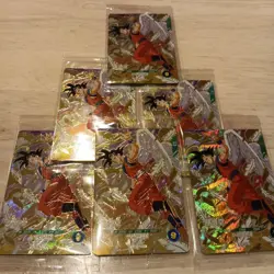 Dragon Ball Super Goku SDVP20 Holo Unopened 6 Card Set - Image 2