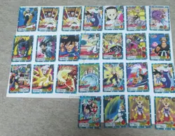 Dragon Ball GT Super Battle Card Set 25 Cards Rare FB01 FB02 Good - Image 2