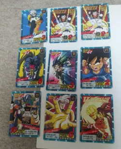 Dragon Ball GT Super Battle Card Set 25 Cards Rare FB01 FB02 Good - Image 3