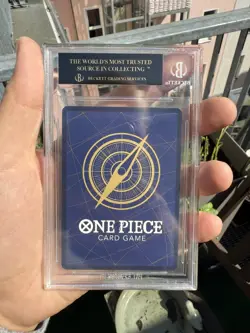 One Piece TCG Monkey D. Luffy ST01-012 ENG BGS 10 Black Label - Image 2