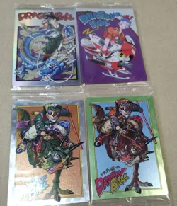 Dragon Ball Goku Bulma 4 Card Set Vol.2 Vol.3 CR SEC Good - Image 1