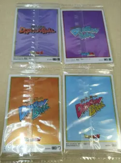 Dragon Ball Goku Bulma 4 Card Set Vol.2 Vol.3 CR SEC Good - Image 2