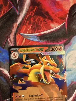 Mega Charizard Y ex 022/217 Ascended Heroes English Pokemon TCG NM - Image 2