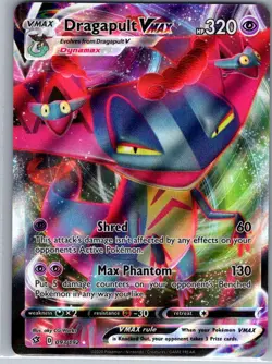 Dragapult VMAX 093/192 SWSH02: Rebel Clash - Pokemon Card - NM - Image 1