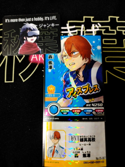 My Hero Academia Heroes Battle Rush Card Shoto Todoroki BHA-05-007-N B Japan - Image 1