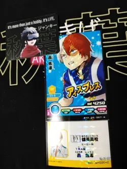 My Hero Academia Heroes Battle Rush Card Shoto Todoroki BHA-05-007-N B Japan - Image 3