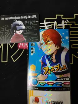 My Hero Academia Heroes Battle Rush Card Shoto Todoroki BHA-05-007-N B Japan - Image 4