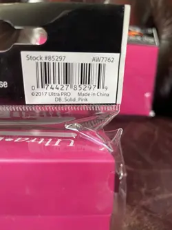 Ultra PRO Deck Box pink & clear, Pokemon YuGiOh MTG TCG | Fits 80 Sleeved Cards - Image 5