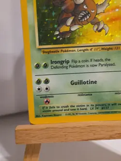 Pinsir Holo Rare Jungle 09/64 Pokemon Card English 1999 LP - Image 4