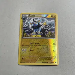 Pokemon TCG 2012 Next Destinies Card -- Luxio 45/99 Reverse Holo - Image 2