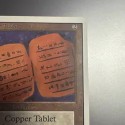 MTG Copper Tablet Unlimited Magic the Gathering NM Near Mint - Image 3