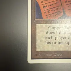 MTG Copper Tablet Unlimited Magic the Gathering NM Near Mint - Image 5