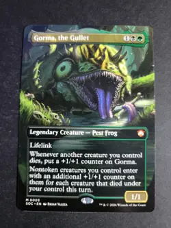 Gorma, the Gullet (Borderless) Mythic MTG Secrets of Strixhaven Commander - Image 1