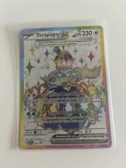 Terapagos ex SVP165 Promo Holo Near Mint Condition Black Star Promo - Image 1