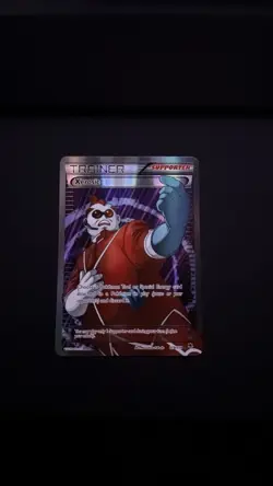 Pokemon Xerosic Full Art Trainer 119/119 XY Phantom Forces LP Condition - Image 1