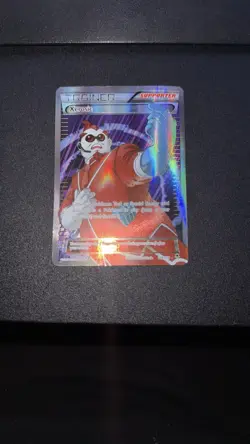 Pokemon Xerosic Full Art Trainer 119/119 XY Phantom Forces LP Condition - Image 2