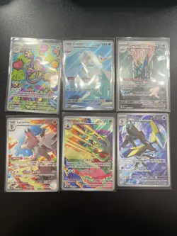 Pokemon TCG Full Art Ex Lot Of 6 Near Mint/NM Condition - Image 1