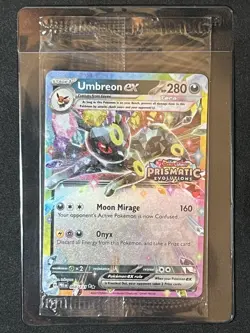 Pokemon Umbreon EX 060/131 Prismatic Evolutions Stamp Promo Sealed 🔥 - Image 3
