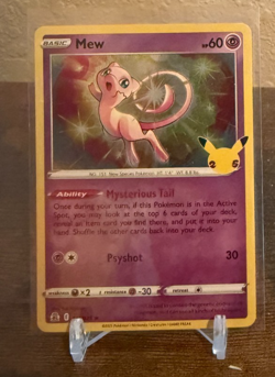 Pokemon - Celebrations 25th Anniversary - Mew #11 NM - Image 1