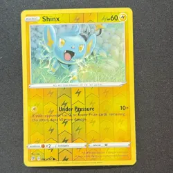 Shinx 60/192 Common Reverse Holo SWSH02: Rebel Clash Pokemon TCG - Image 1