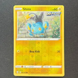 Shinx 46/163 Common Reverse Holo SWSH05: Battle Styles Pokemon TCG - Image 1