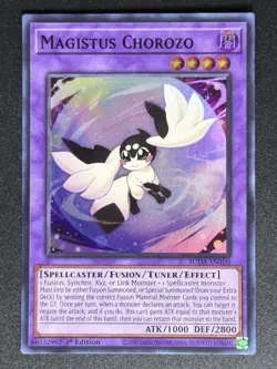 Yu-Gi-Oh! Magistus Chorozo SUDA-EN100 Supreme Darkness 1st Edition-Near Mint. - Image 1