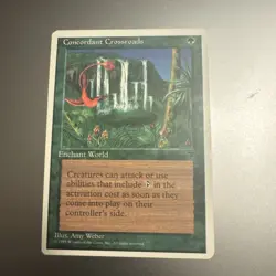 Concordant Crossroads Chronicles Regular MTG NM Magic Card - Image 1