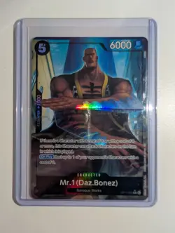 One Piece Mr 1 Daz Bonez - OP14-090 (Alt Art) The Azure Sea’s Seven (ENGLISH) - Image 2