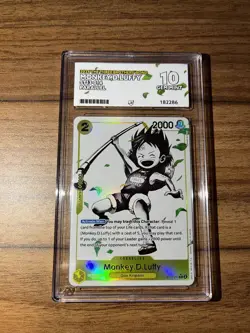 One Piece TCG - Monkey. D. Luffy - ST13-014 Three Brothers - Promo ACE 10 - Image 1