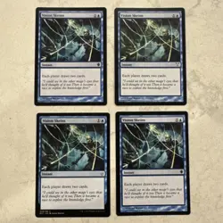 Magic the Gathering MTG Vision Skeins Play Set Of 4 Cards - Image 1
