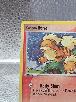 Growlithe 55/92 EX Legend Maker Reverse Holo Stamped 2006 Nintendo Pokemon Card - Image 5