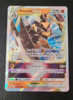 Pokemon- Kleavor VSTAR SWSH249- Ultra Rare Black Star Promo Card - Image 1